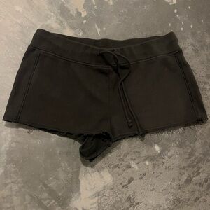 PacSun Black/charcoal gray Athletic Women's Shorts